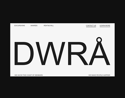 DWRA (Tilda) autoscale sailing tilda typography ui webdesign