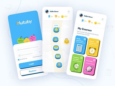 Educational Platform App branding