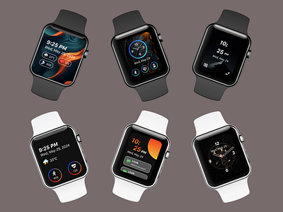 Apple Watch Faces smart watch ui watch face