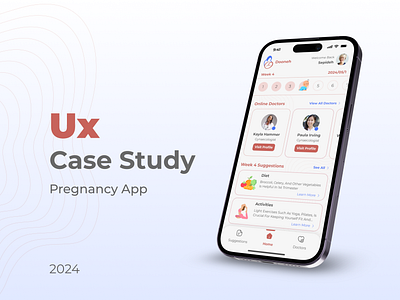 Dooneh Pregnancy App app design case study case study design design pregnancy pregnancy app product design ui ui design uiux user experience user interface ux ux case study ux design