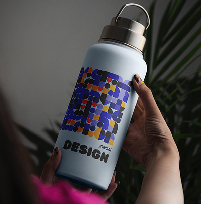 Design team offsite swag bottle creative services internal lisbon offsite swag