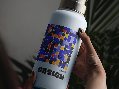Design team offsite swag bottle creative services internal lisbon offsite swag