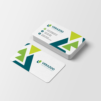 modern abstract business card template project