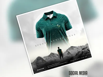 t-shirt sale social media post design project