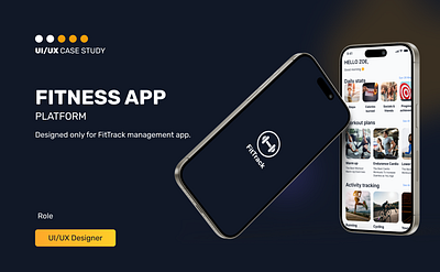 FitTrack mobile app design th ui ui design user interface