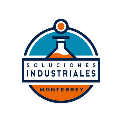 Soluciones Industriales Monterrey banner branding design graphic design logo vector