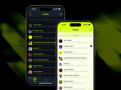 Messenger App animation app chat graphic design messenger ui