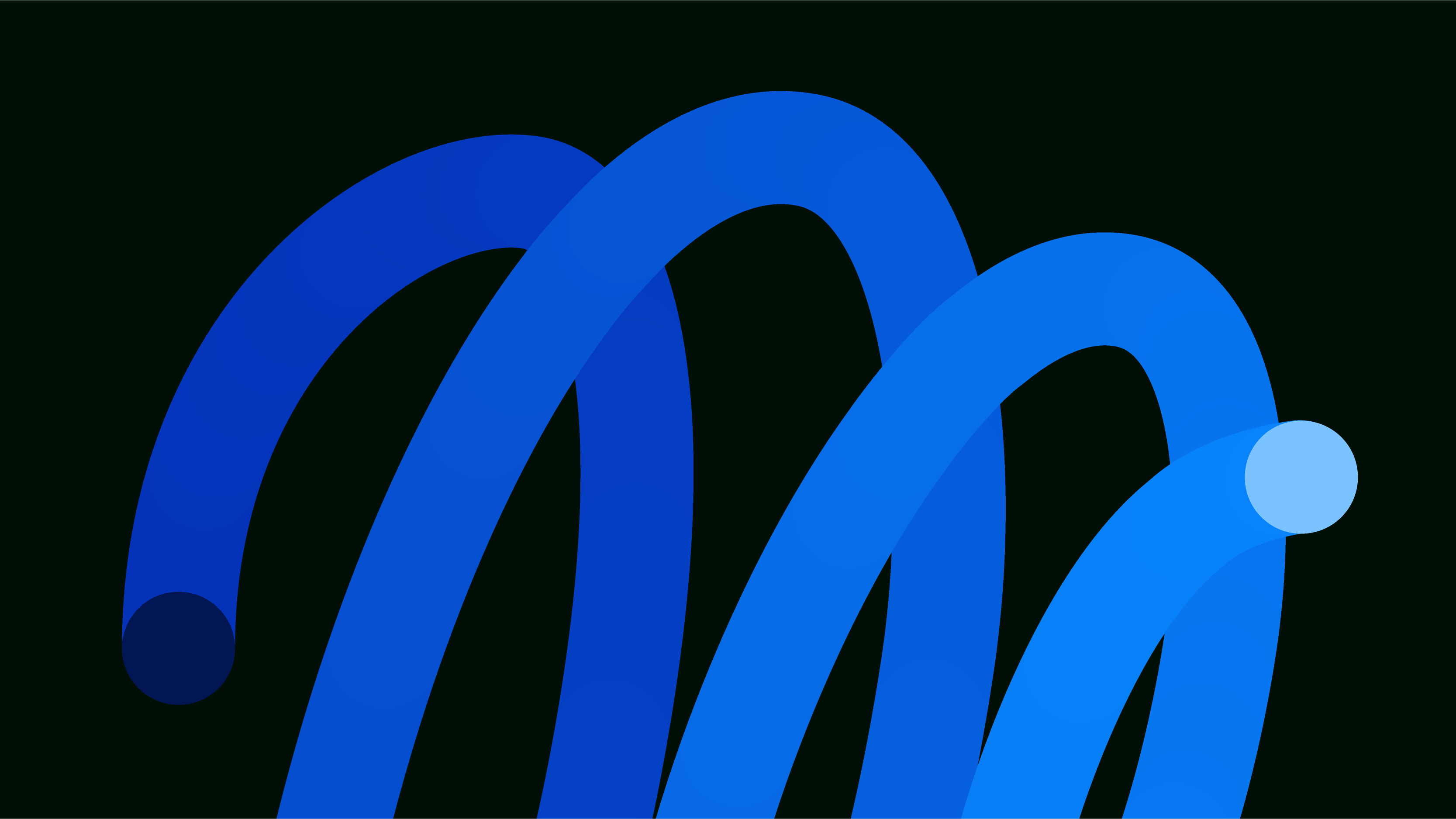#03 – Loop Study abstract black blue dot gradient illustration