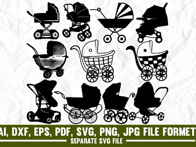 Baby Carriage,baby,carriage,child branding graphic design little logo motion graphics