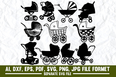 Baby Carriage,baby,carriage,child branding graphic design little logo motion graphics