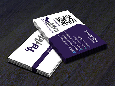 Minimal Business Card Design branding graphic design