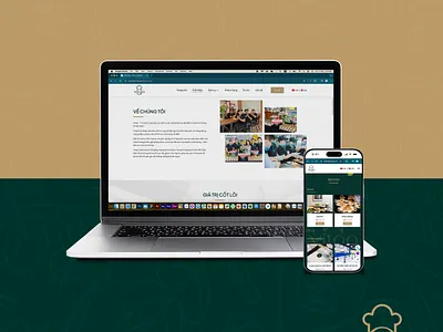 Dự án thiết kế website Vitaa Catering (Catering website design) 3d animation branding design graphic design illustration logo motion graphics puramu responsive ui ui design uiux ux design uxui design web design website design wordpress wordpress website wordpress website design