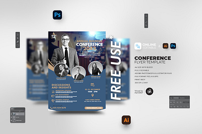 Conference Flyer Template aam aam360 aam3sixty annual event annual general meeting annual meeting business conference business meeting business summit conference conference poster corporate workshop event poster flyer template general meeting meeting summit townhall townhall meeting workshop flyers