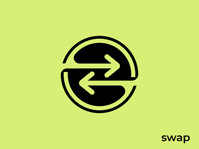 swap logo arrow arrow logo arrow logo design bitcoin coin logo crypto logo ecommerce exchange exchange logo finance logo forward logo geometric logo logo design logomark simple logo swap swap logo