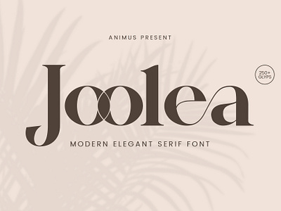 Joolea Modern Elegant Serif Font beige branding brown elegant elegant font font graphic design logo modern font new serif serif typface