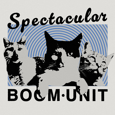 Spectacular Boom Unit Shirt Design 2 graphic design photoshop