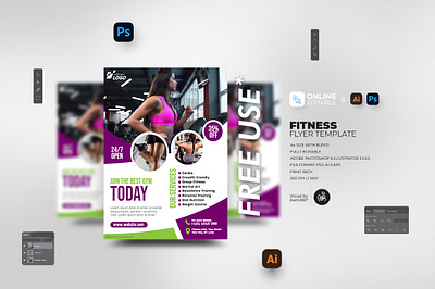 Fitness Flyer Template aam360 aam3sixty body building flyer template boxing fitness flyer fitness poster flyer template gym fitness gym poster template handout health flyer martial arts martial arts flyer sports flyer workout flyer yoga flyer