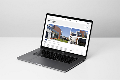 Property Agency Website Design branding minimalistic ui uiux ux web design