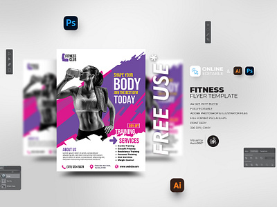 Fitness Flyer Template aam360 aam3sixty body building flyer template boxing branding fitness flyer fitness poster flyer template gym fitness gym poster template handout health flyer martial arts martial arts flyer sports flyer workout flyer yoga flyer