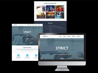 Strict PSD to HTML psd responsive web design web theme