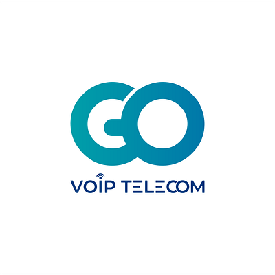 GO VoIP Telecom℠ branding graphic design logo