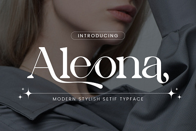 Aleona Serif Typface Font branding design elegant font font graphic design gray illustration modern serif font typface