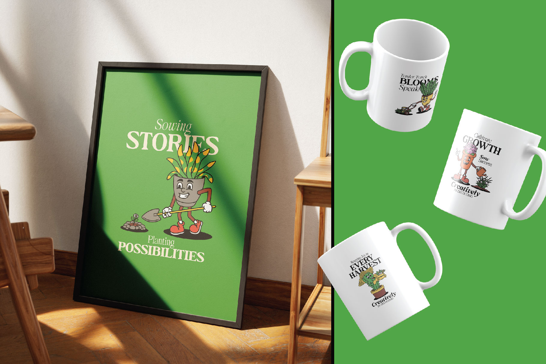 Example of Character For Product & Merch