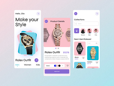 Watch E-commerce Mobile App abu hasan app buraq lab clean clothes design e commerce e commerce app e commerce design e commerce shop ecommerce fashion illustration minimal mobile mobile app product shop store uixu