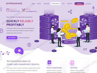 Get the Best HYIP Template for a Professional Look! best hyip template buy hyip template cryptocurrency design goldcoders hyip template graphic design hyip design hyip investment template hyip template hyip templates investment template ui web design website website design website template