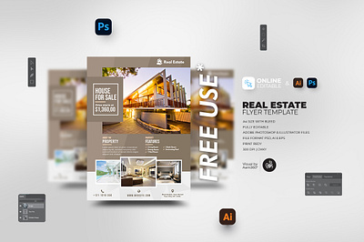 Real Estate Flyer Template aam360 aam3sixty apartment branding dream home elegant home flyer template home for sale home sale home selling poster template house sale flyer template house sale poster template open house flyer template open house template property sale ads real estate advertising real estate business poster real estate flyer real estate template
