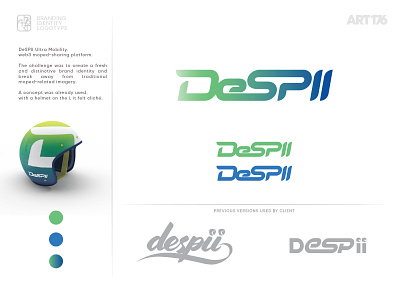 DeSPII app logotype redesign web3