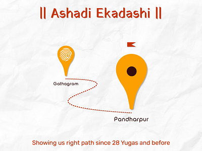 Ashadi Ekadashi Social Media Creatives advertising ashadi ekadashi branding brandma brandmatterz brandmatterzpune design ekadashi social media post graphic design illustration marketing social media