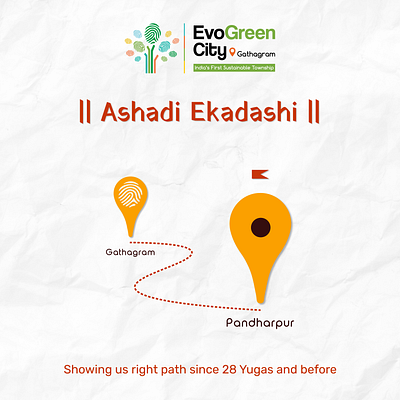 Ashadi Ekadashi Social Media Creatives advertising ashadi ekadashi branding brandma brandmatterz brandmatterzpune design ekadashi social media post graphic design illustration marketing social media