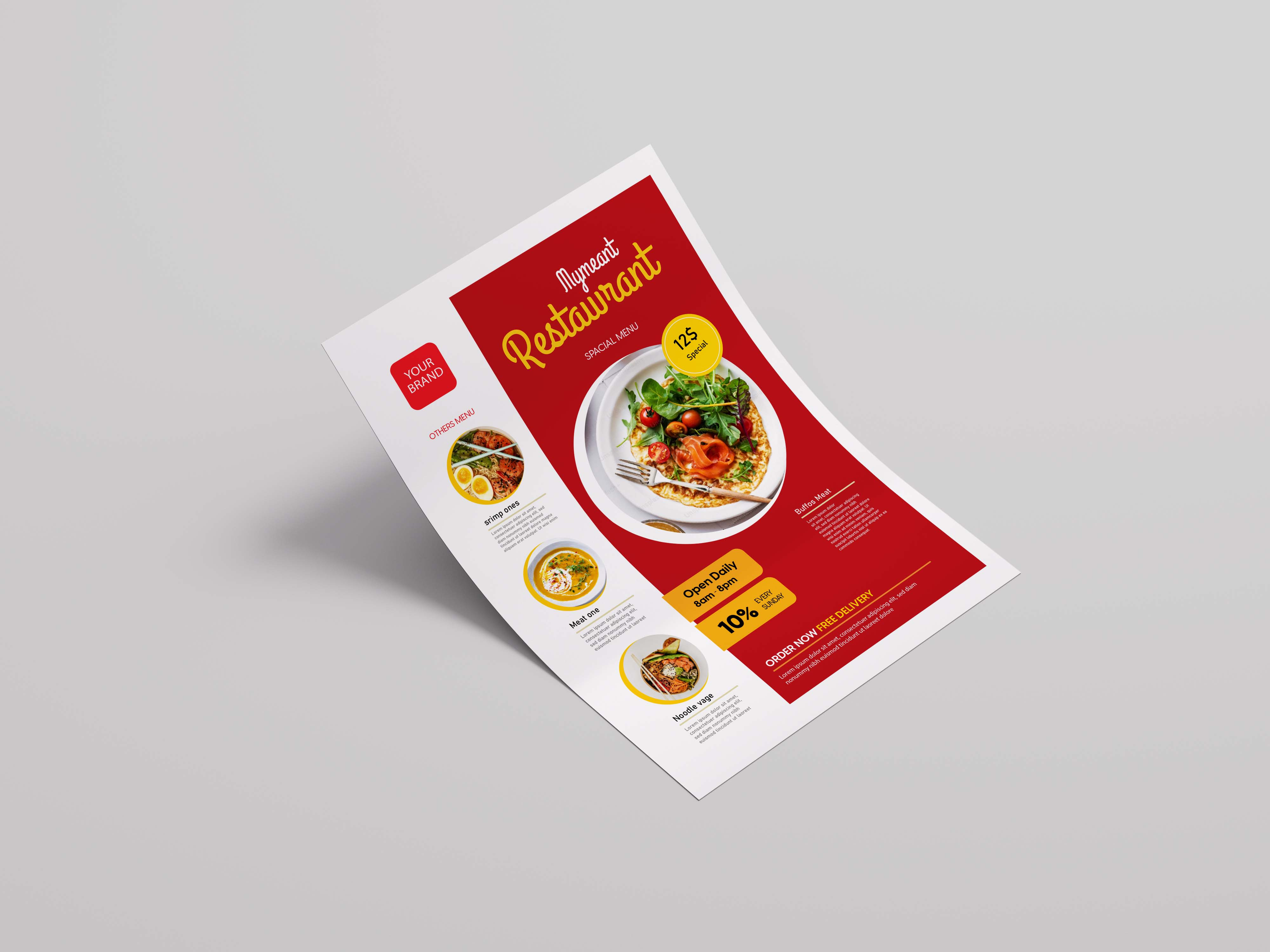 Restaurant flyer cafe flyer fast food food food flyer food menu food menu flyer food menu template food menus food promotion menu menu flyer pizza restaurant restaurant flyer restaurant menu restaurant promotion