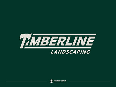 Logo Design / Timberline Landscaping branding landscaping logo outdoors
