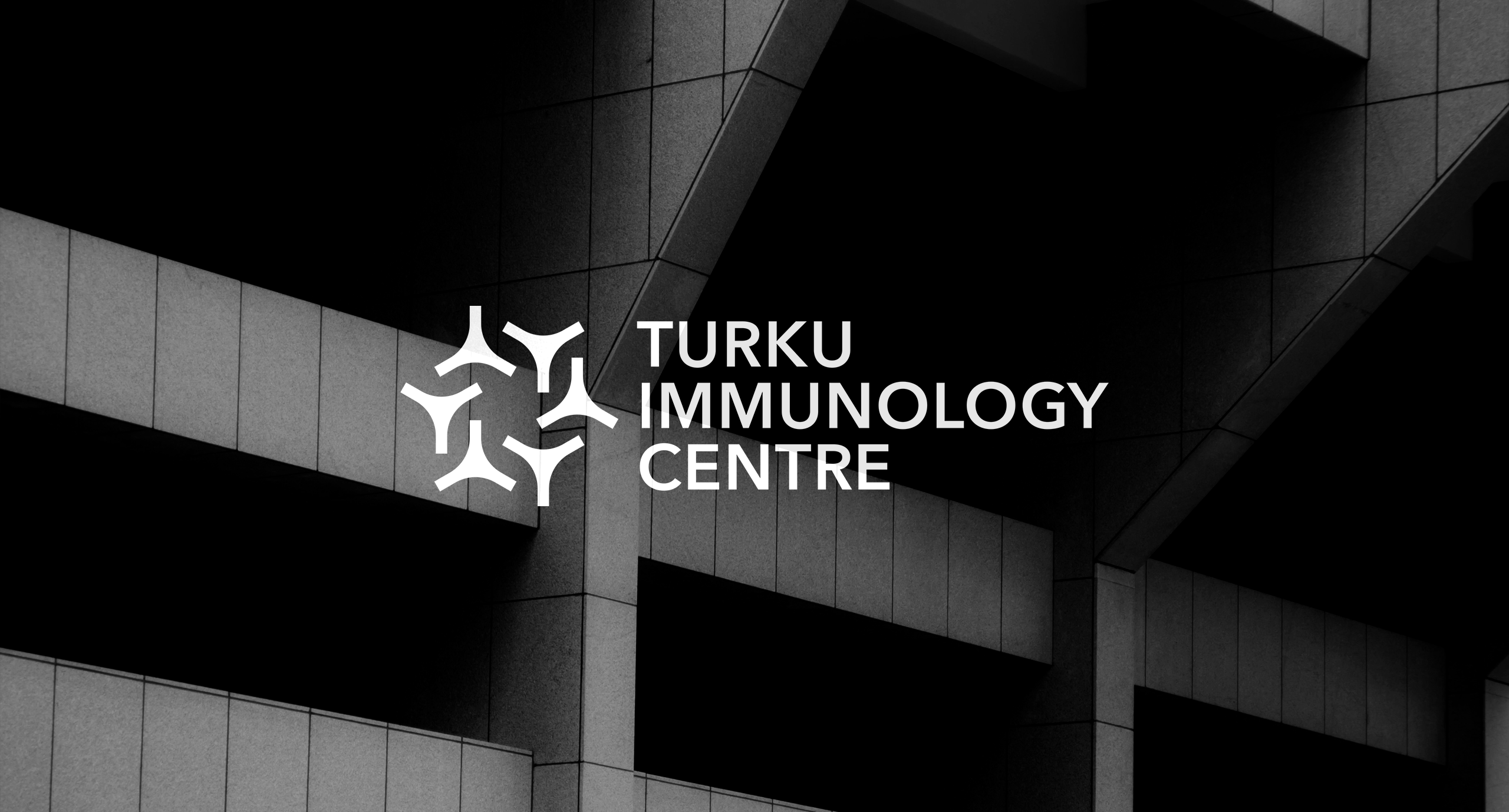 Logo and Visual Identity for Turku Immunology Centre abstact biology brain branding creative geometric immune immunology laboratory logo logo design medical modern neuro neurons science university visual identity
