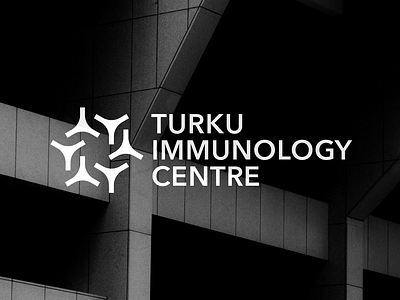 Logo and Visual Identity for Turku Immunology Centre abstact biology brain branding creative geometric immune immunology laboratory logo logo design medical modern neuro neurons science university visual identity