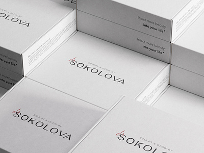 Dr. Sokolova Print Design 3d branding clean doctor graphic design logo modern modern logo design print design