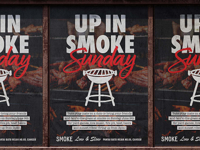 BBQ & Grill Weekend Event Poster bbq bbq poster bbq poster design design event grill grill poster poster poster design