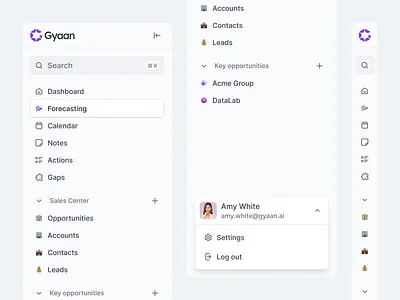 Sidebar navigation clean component menu mini minimal navbar navigation nested list nested menu nested navigation saas saas ui side nav sidebar ui web app menu web app navigation