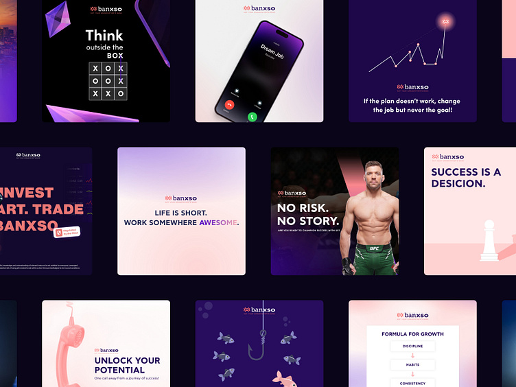 Social Media Design Social Media Display Ads Instagram Post by Yoan