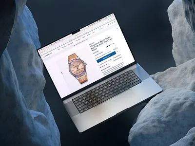 Fraser Hart - Shopping Website landing page logo watches