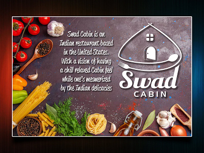 Swad Cabin Logo Design brand design icon logo logo design vector