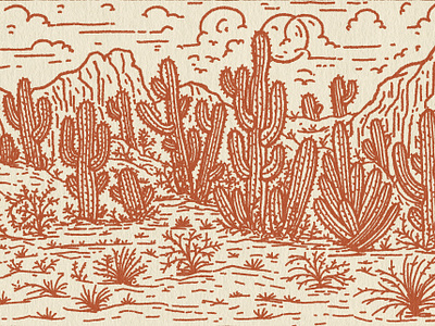 Cactus Desert branding cactus company brand logo company branding company logo cowboy desert design graphic design illustration logo rodeo typeface
