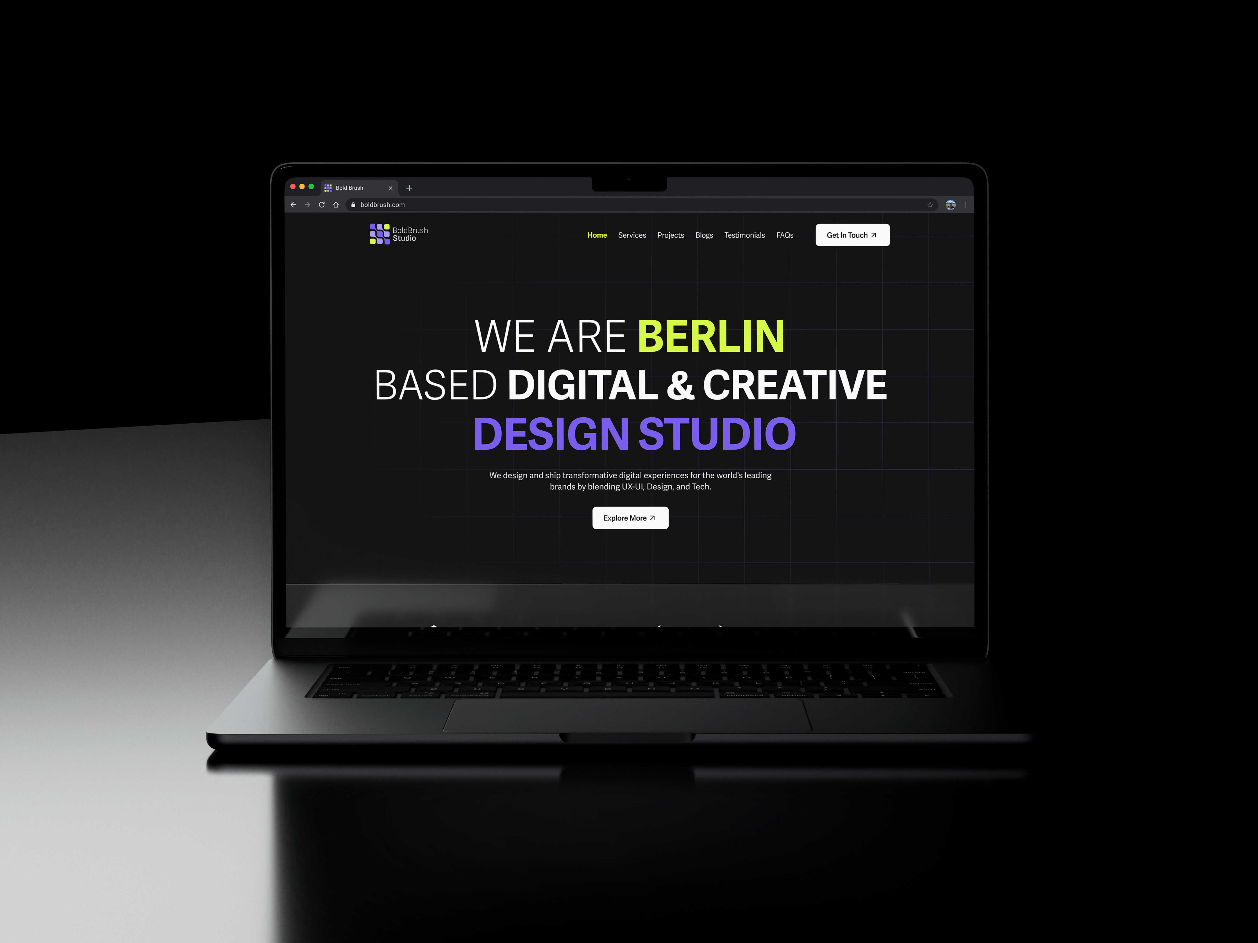 Example of Custom Landing Page Design