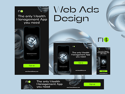 Web Ads Design banner design graphic design web ads design web banners