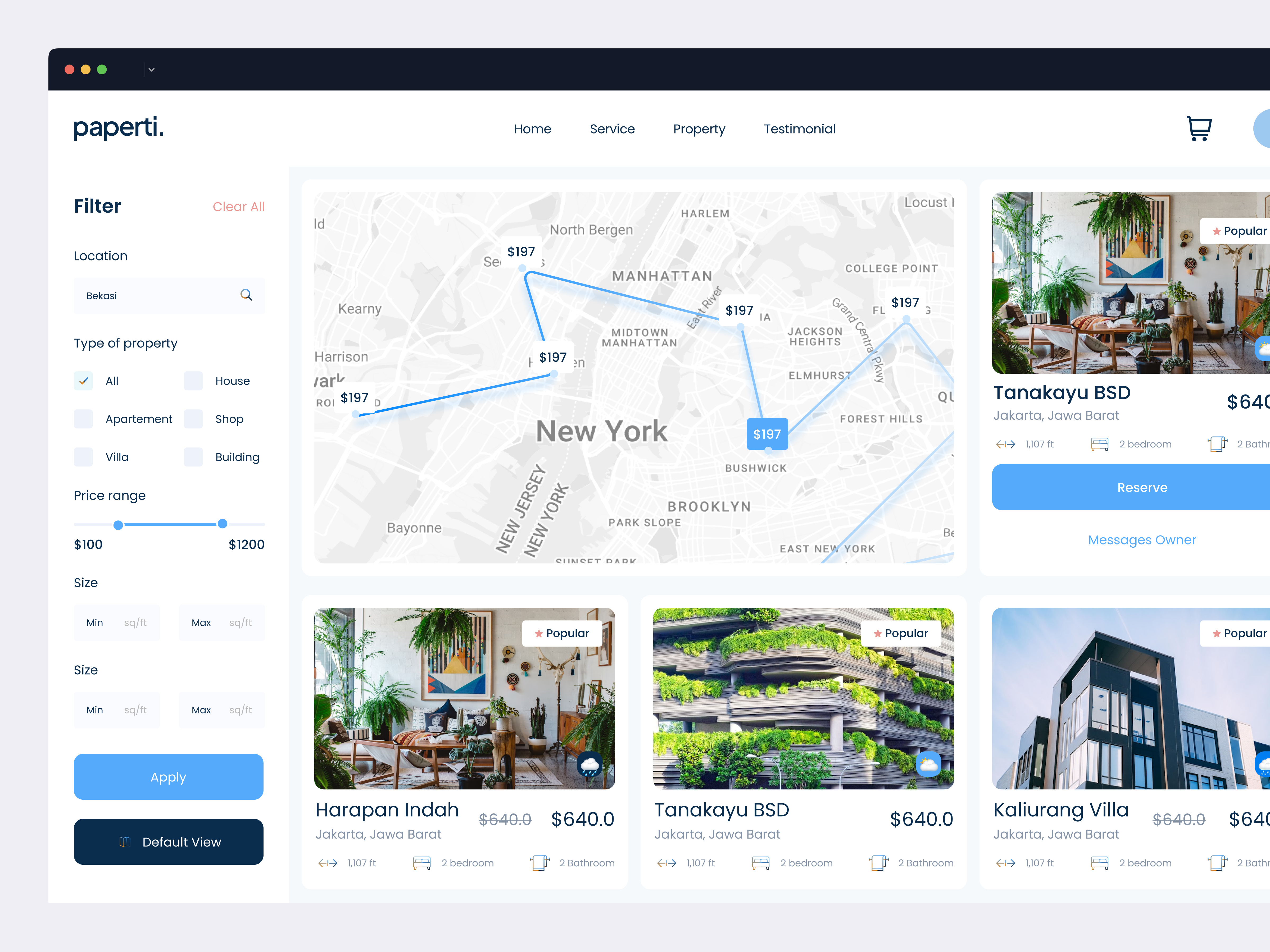 Real Estate Dashboard - Paperti admin dashboard b2b clean dashboard dashboard figma minimalism motion design product design property property dashboard real estate realtor rent saas saas dashboard sell property ui ux web app website