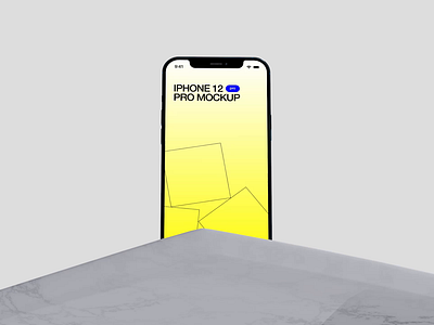 Free Animated iPhone Mockup animated mockup animation brand identity creative agency design free animated mockups freebie iphone 12 pro animated mockup mockup mockups uiux video mockup