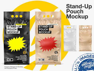 Stand-Up Pouch Mockups 3d design dog food download food free download free mockup link mock up mockup mockup download mockup tools paper bag pouch pouch mockup psd smart objekt stand up mockup stand up pouch stend up pouch