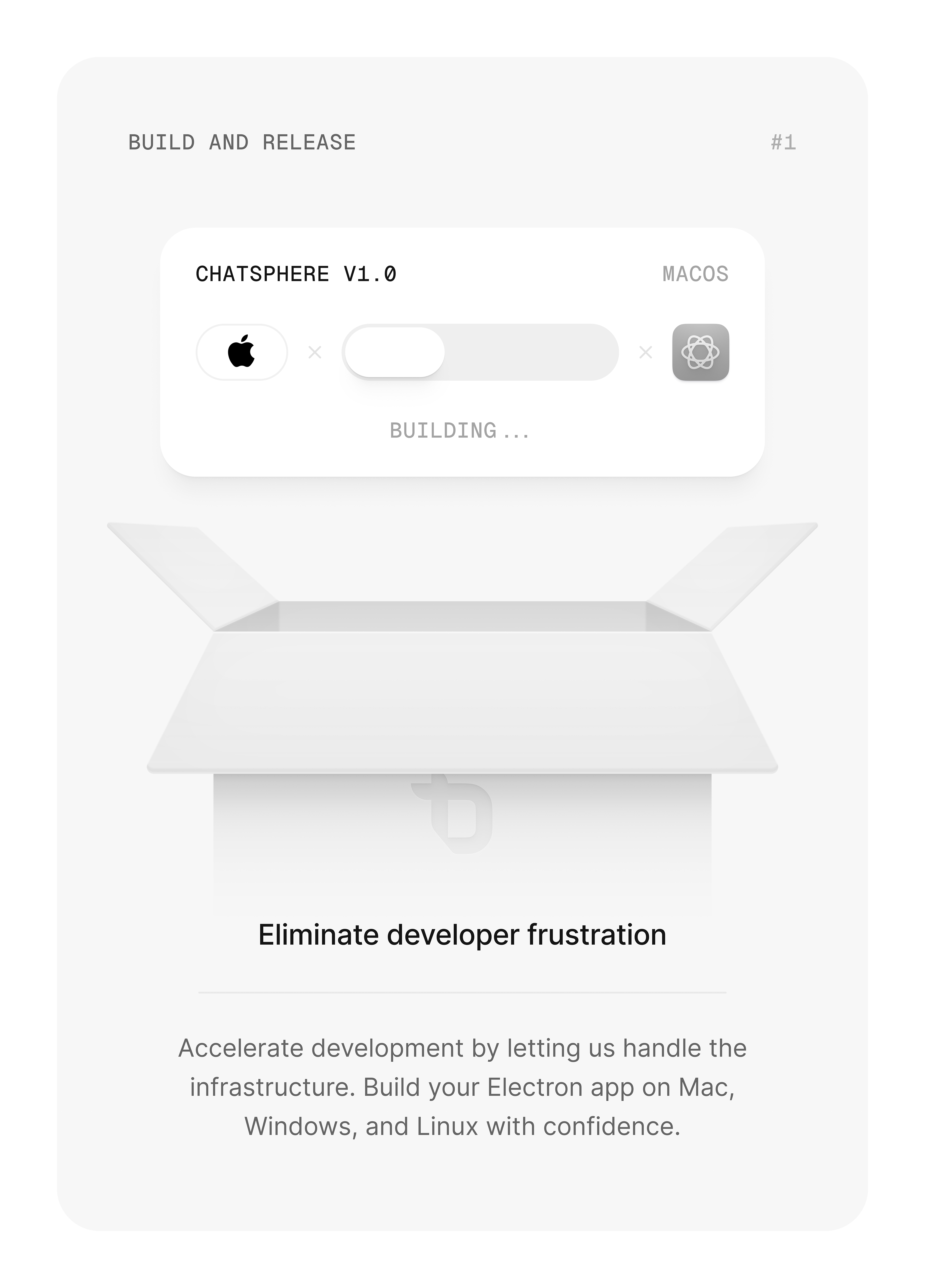 Building... animation app icon box illustration landing page landing page design ui